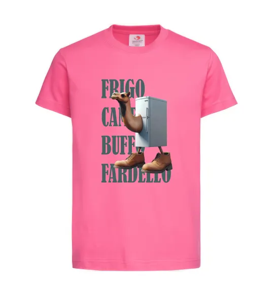 Детская футболка Frigo Camelo Ярко-розовый фото