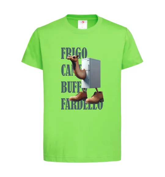 Детская футболка Frigo Camelo Лаймовый фото