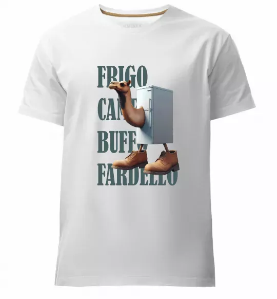 Чоловіча преміум футболка Frigo Camelo Білий фото