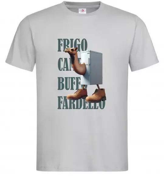 Чоловіча футболка Frigo Camelo Сірий фото