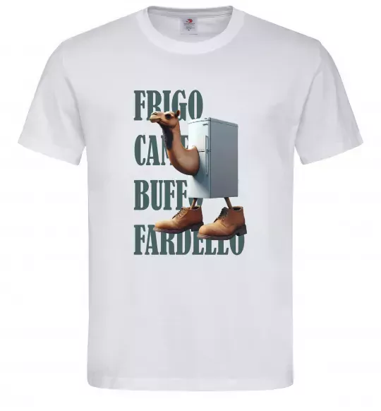 Чоловіча футболка Frigo Camelo Білий фото