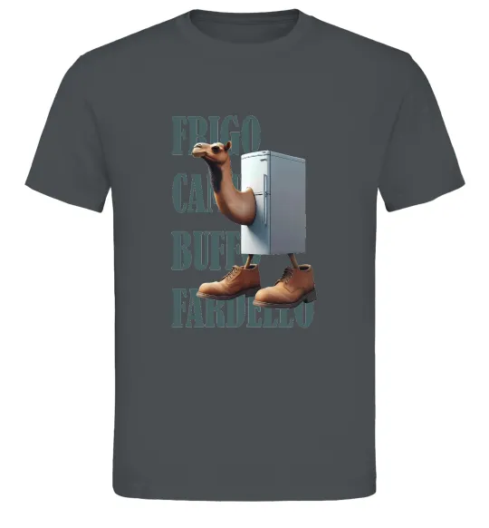 Чоловіча футболка Frigo Camelo Графіт фото