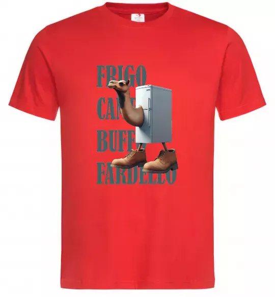 Чоловіча футболка Frigo Camelo Червоний фото