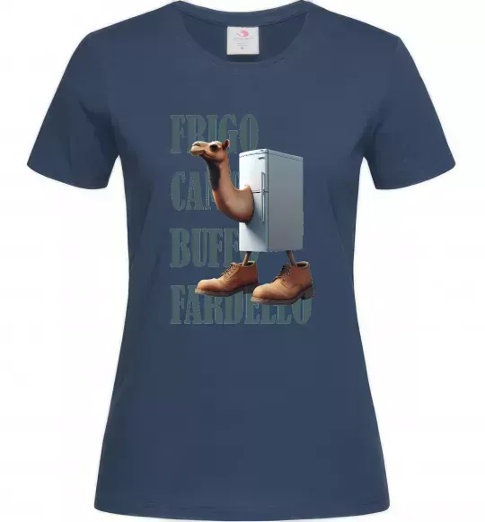 Женская футболка Frigo Camelo Темно-синий фото