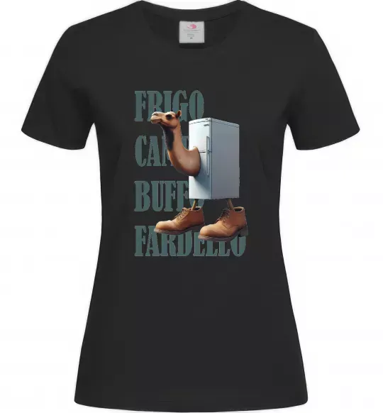 Женская футболка Frigo Camelo Черный фото