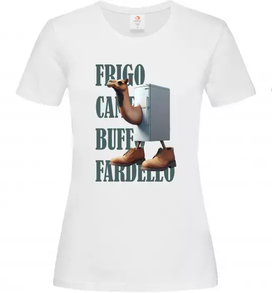 Женская футболка Frigo Camelo Белый фото
