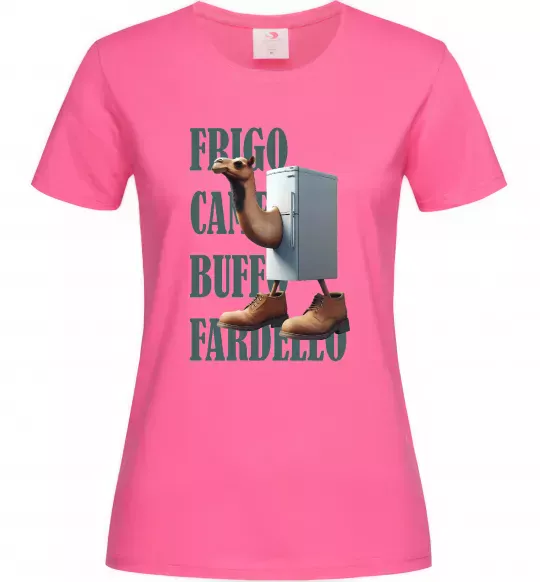 Женская футболка Frigo Camelo Ярко-розовый фото