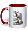 Чашка с цветной ручкой Frigo Camelo Красный фото