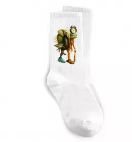 Носки Tung tung tung sahur Белый фото