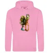 Женская толстовка (худи) Trippa Troppa Tralala Lirilì Rilà Tung Tung Розовый фото