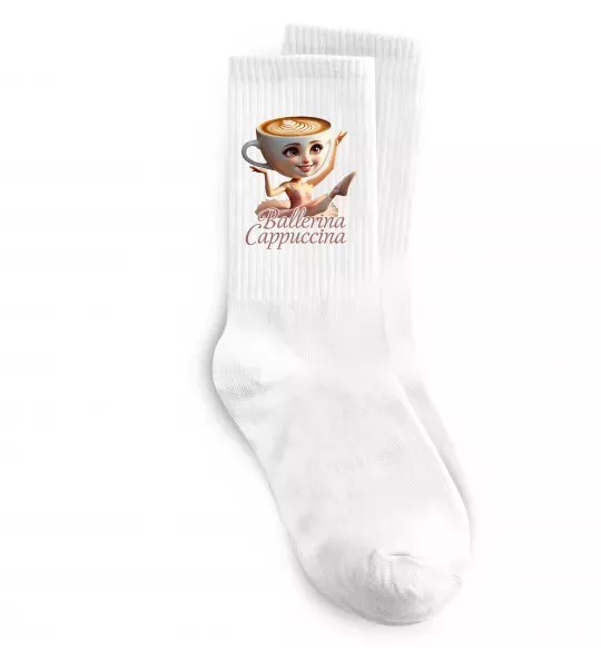 Носки Ballerina Cappucina Белый фото