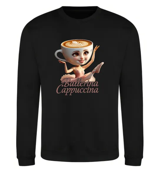 Свитшот Ballerina Cappucina Черный фото
