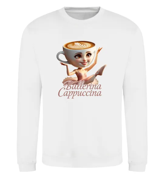 Свитшот Ballerina Cappucina Белый фото