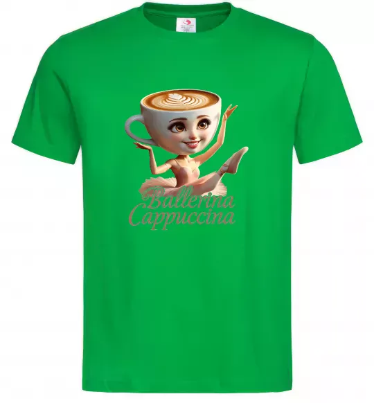 Чоловіча футболка Ballerina Cappucina Зелений фото