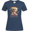 Женская футболка Ballerina Cappucina Темно-синий Женская футболка Ballerina Cappucina Темно-синий фото