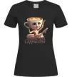Женская футболка Ballerina Cappucina Черный Женская футболка Ballerina Cappucina Черный фото