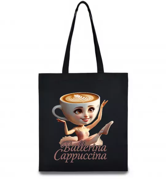 Эко-сумка Ballerina Cappucina Черный фото
