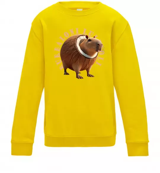 Дитячий світшот Burbaloni luliloli Сонячно жовтий фото