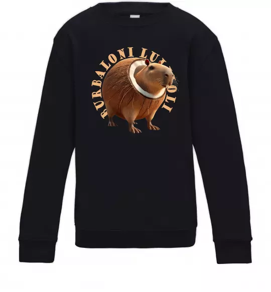 Дитячий світшот Burbaloni luliloli Чорний фото