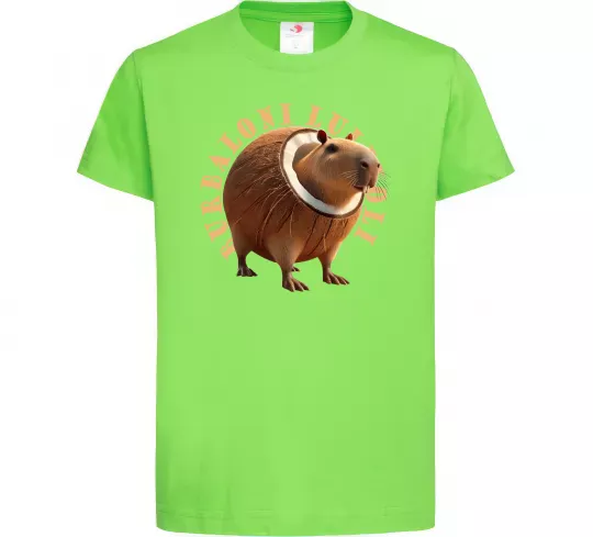 Детская футболка Burbaloni luliloli Лаймовый фото