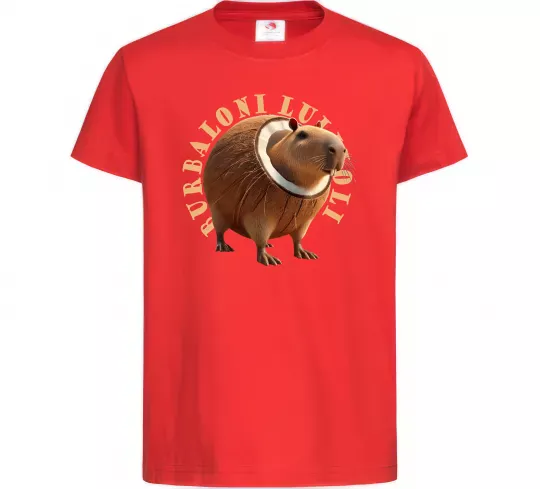 Детская футболка Burbaloni luliloli Красный фото