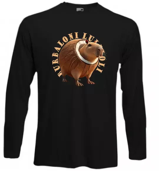 Лонгслів Burbaloni luliloli Чорний фото