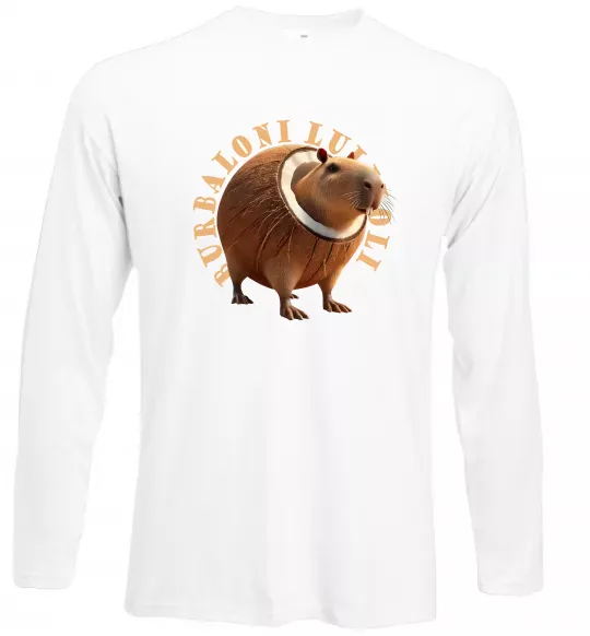 Лонгслів Burbaloni luliloli Білий фото