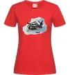 Жіноча футболка Bombardiro Crokodilo Червоний фото