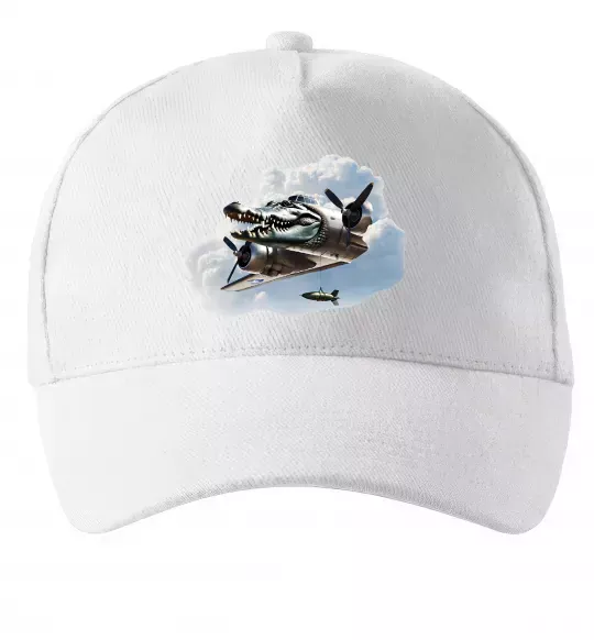 Кепка Bombardiro Crokodilo Белый фото