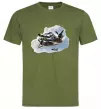 Чоловіча футболка Bombardiro Crokodilo Оливковий фото