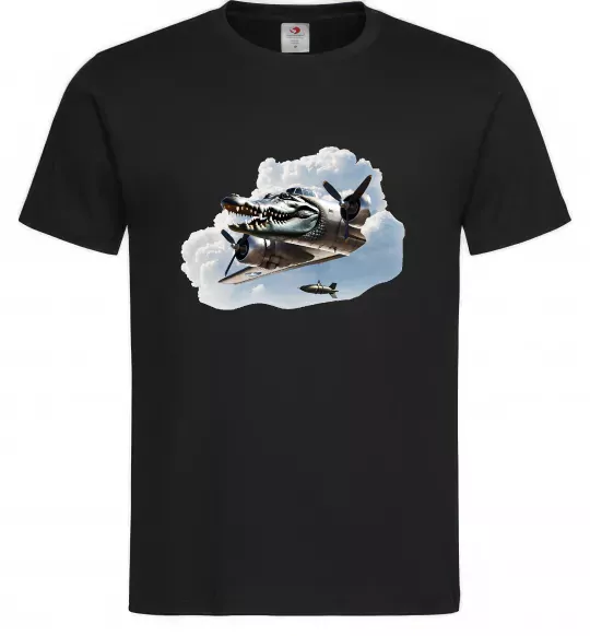 Чоловіча футболка Bombardiro Crokodilo Чорний фото