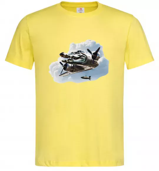 Чоловіча футболка Bombardiro Crokodilo Лимонний фото