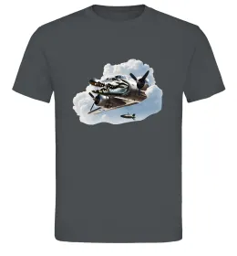 Чоловіча футболка Bombardiro Crokodilo Графіт фото