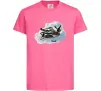 Дитяча футболка Bombardiro Crokodilo Яскраво-рожевий фото