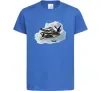 Дитяча футболка Bombardiro Crokodilo Яскраво-синій фото