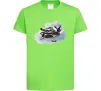 Дитяча футболка Bombardiro Crokodilo Лаймовий фото