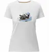 Жіноча преміум футболка Bombardiro Crokodilo Білий фото