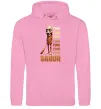 Жіноча толстовка (худі) Tung tung tung sahur Рожевий фото
