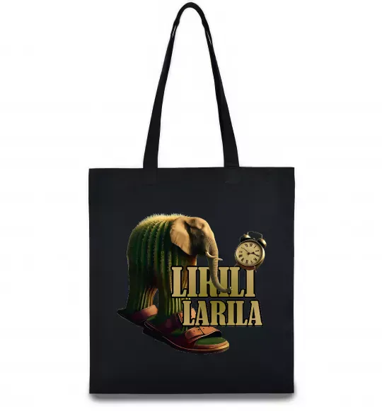 Эко-сумка Lirili larila Черный фото