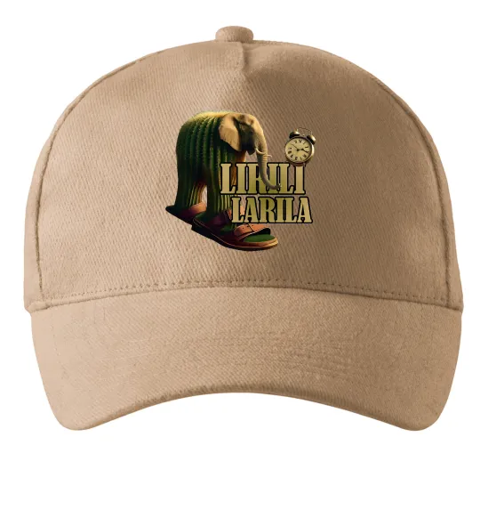 Кепка Lirili larila Пісочний фото