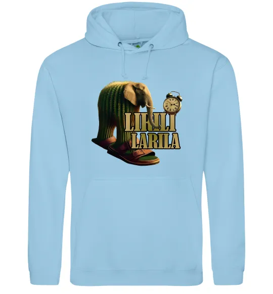 Жіноча толстовка (худі) Lirili larila Блакитний фото