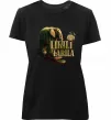 Жіноча преміум футболка Lirili larila Чорний фото