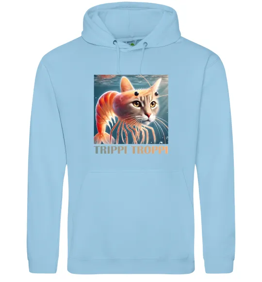 Жіноча толстовка (худі) Trippi troppi Блакитний фото