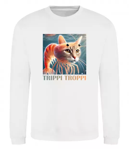 Свитшот Trippi troppi Белый фото