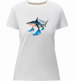 Женская премиум футболка Tung tung tung sahur Черный фото