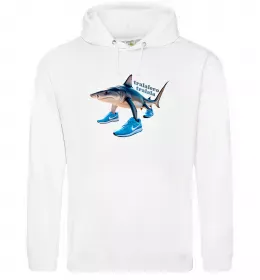 Чоловіча толстовка (худі) Тривожна маса Білий фото