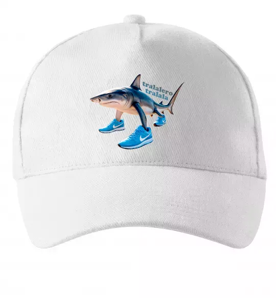 Кепка Tralalero tralala Білий фото