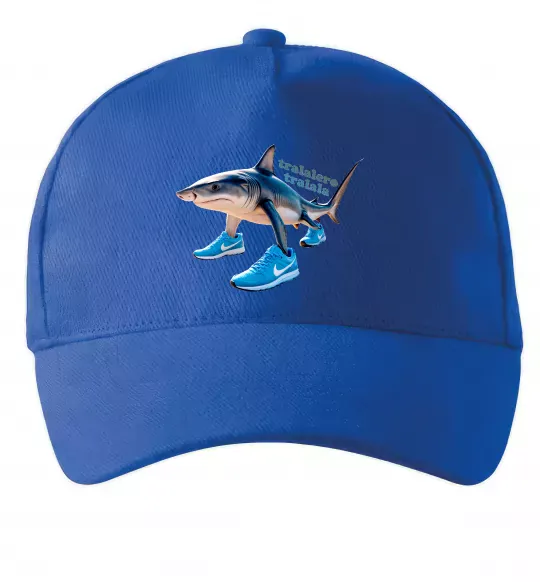 Кепка Tralalero tralala Яскраво-синій фото