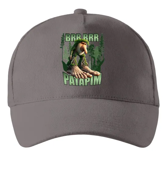 Кепка Brr brr patapim Сірий фото