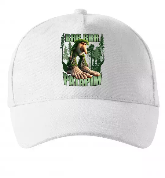 Кепка Brr brr patapim Білий фото